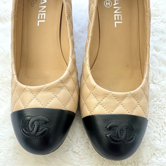 CHANEL women heel shoes size 39 EU Authentic Retail 1250$ - Picture 3 of 11